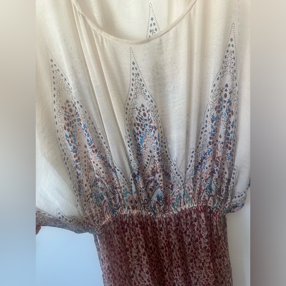 Mes Demoiselles Spring Floral Silk Caftan/ Dress Size 4 (EU 36) - Picture 4 of 10